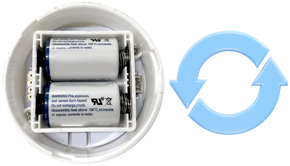 電池供電，易于維護