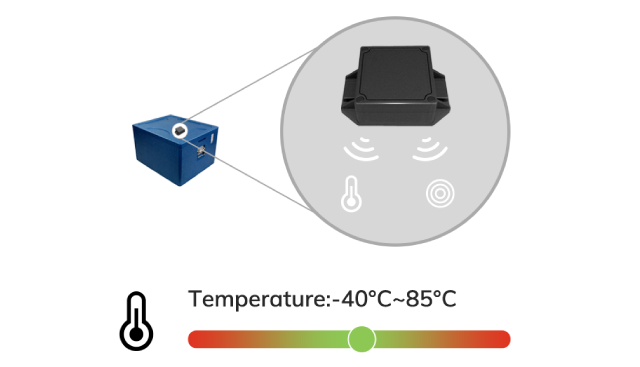 可拓展加速度和溫度傳感器