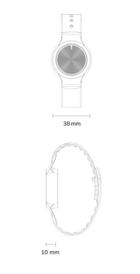 B10 多用途手環尺寸圖
