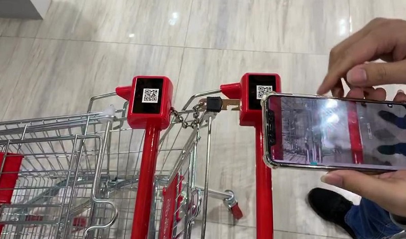 有了購物車智能鎖，購物車管理so easy！