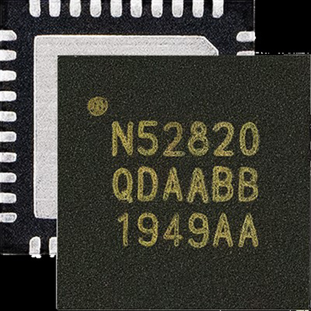 nRF52820芯片具有藍牙5、5.1和5.2的全部功能