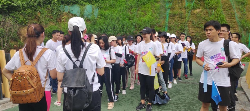 攜手并進·沖刺2019|云里物里營銷中心登山拓展活動圓滿結束!