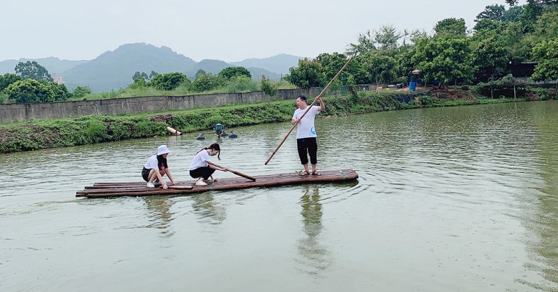 云里物里國內營銷中心光明心湖生態園一日游